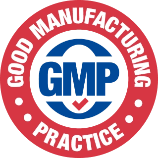 JellyThin GMP-certified manufacturing badge